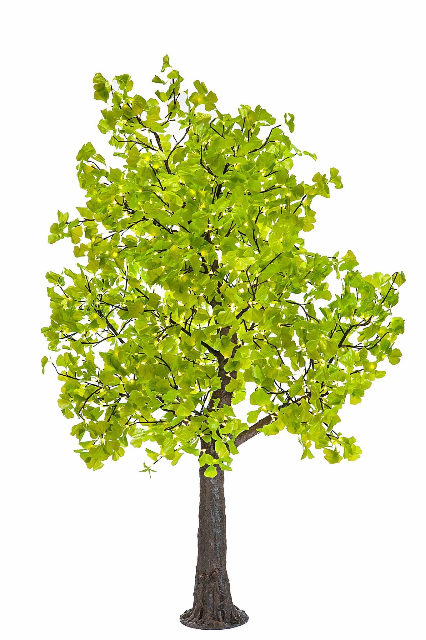 Green Gingko 108″ 1208 Lights – Luminous Trees